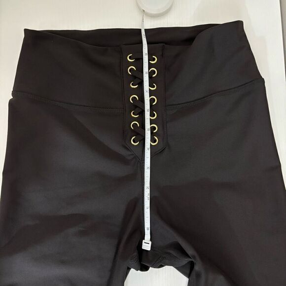 Weworewhat Lace-up leggings black medium - Picture 9 of 13